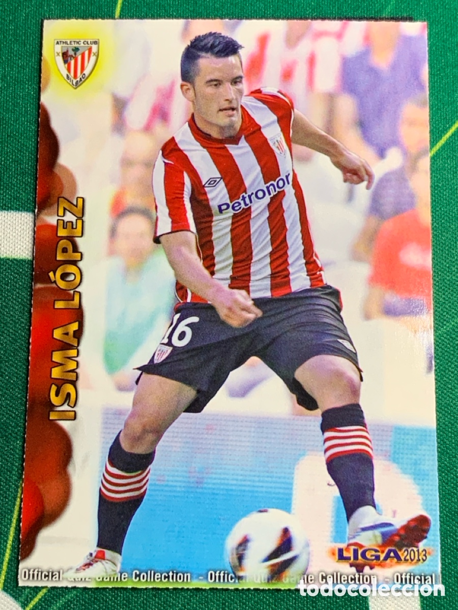 Fu&szlig;ball-Sticker: 264 Isma L&oacute;pez Athletic Bilbao Base card MUNDICROMO LIGA FUTBOL QUIZ GAME 2012 2013 12 13