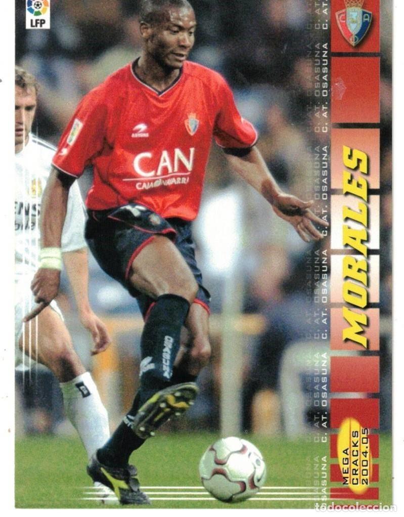 Fu&szlig;ball-Sticker: :::: C489 - MORALES - C AT OSASUNA MEGACRACKS PANINI 2004 2005 LIGA 04 05 - 252
