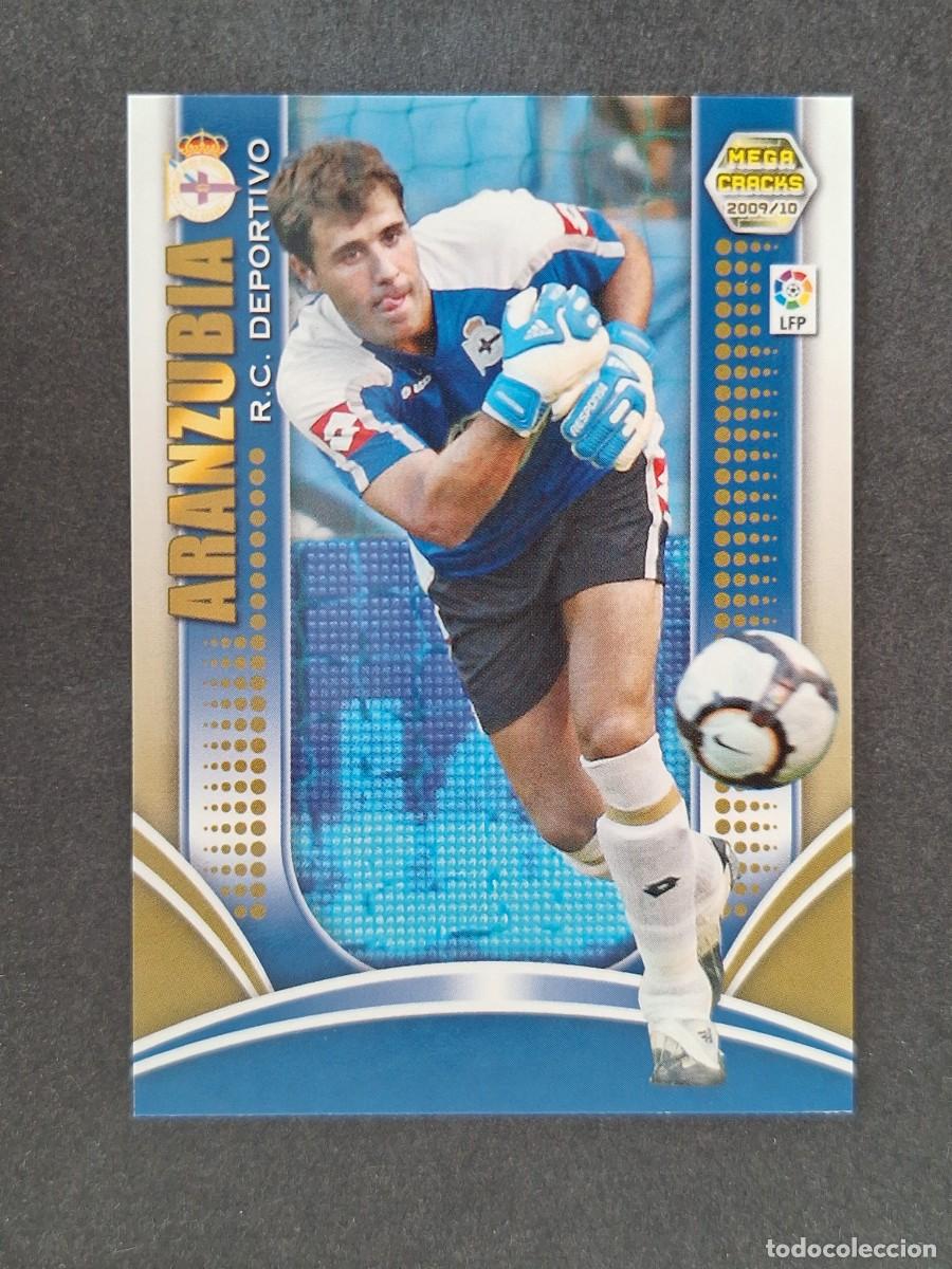 Cromos de f&uacute;tbol: L2 ARANZUBIA DEPORTIVO DE LA CORU&Ntilde;A 74 PANINI MEGACRACKS 2009 2010 09 10