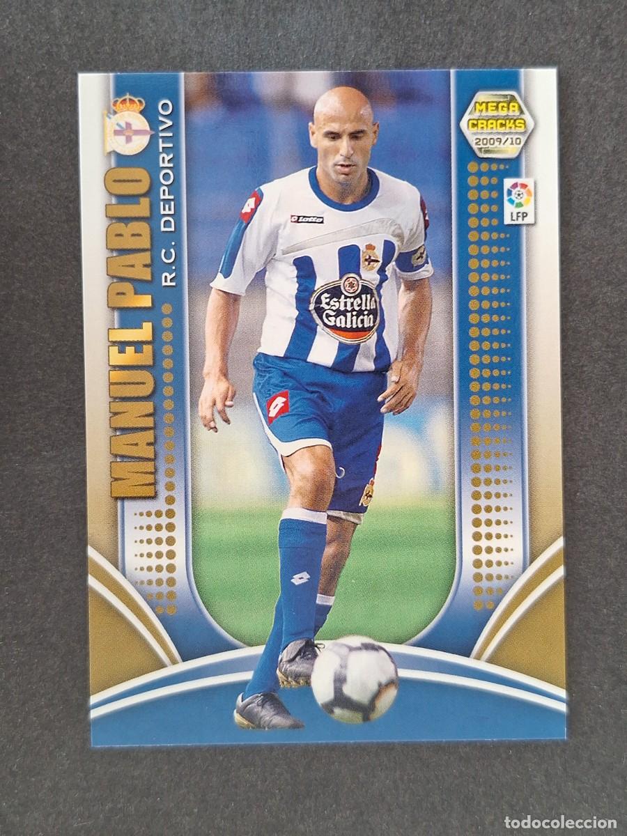 Cromos de f&uacute;tbol: L2 MANUEL PABLO DEPORTIVO DE LA CORU&Ntilde;A 75 PANINI MEGACRACKS 2009 2010 09 10