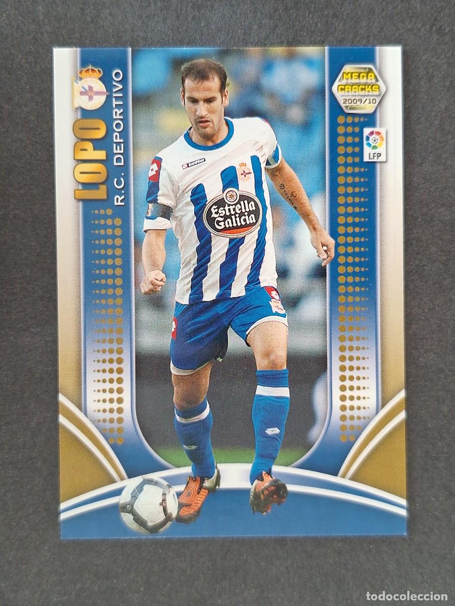 Cromos de f&uacute;tbol: L2 LOPO DEPORTIVO DE LA CORU&Ntilde;A 77 PANINI MEGACRACKS 2009 2010 09 10