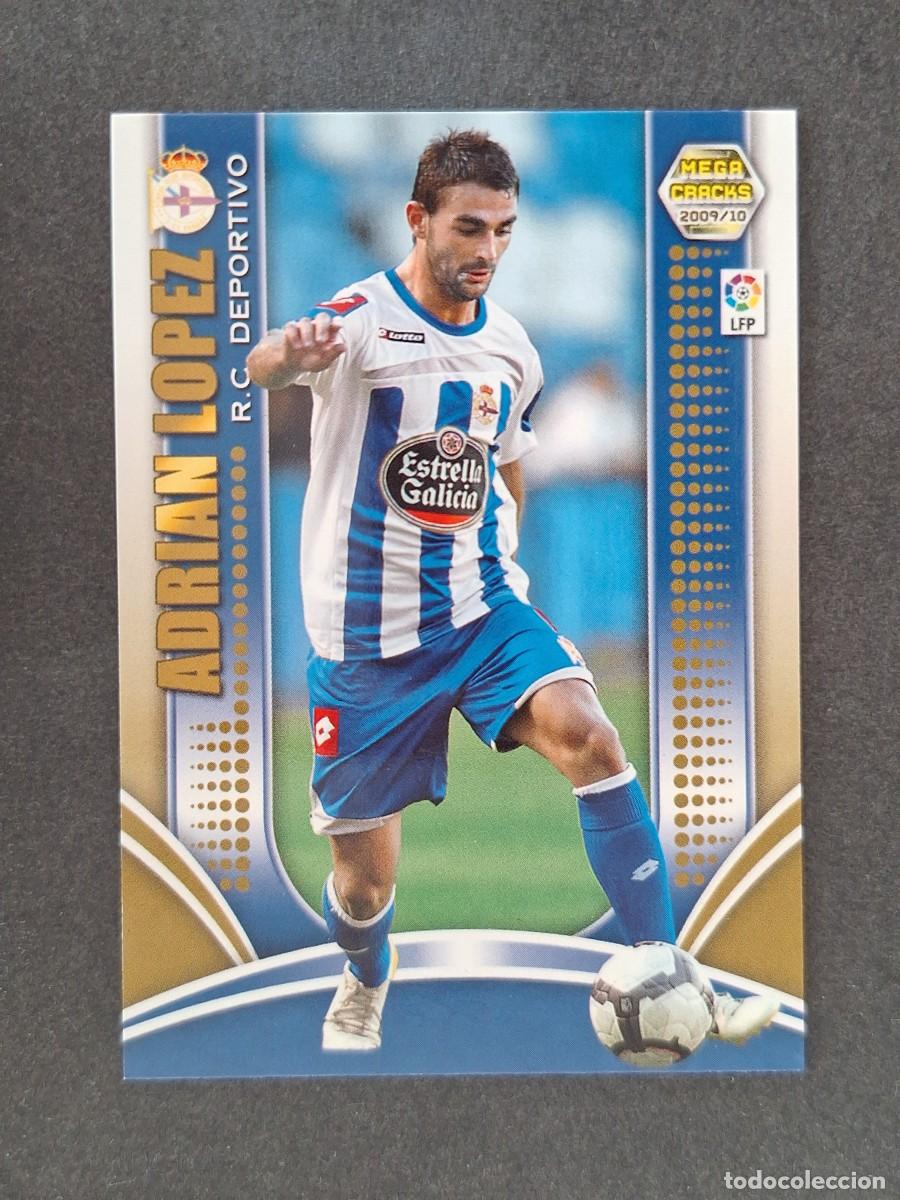 Cromos de f&uacute;tbol: L2 ADRIAN LOPEZ DEPORTIVO DE LA CORU&Ntilde;A 89 PANINI MEGACRACKS 2009 2010 09 10