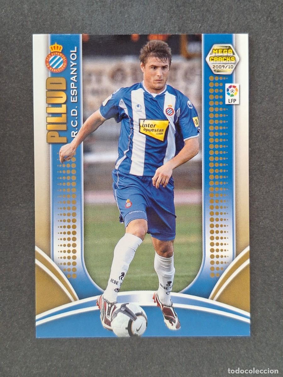 Cromos de f&uacute;tbol: L2 PILLUD R. C. D. ESPA&Ntilde;OL 93 PANINI MEGACRACKS 2009 2010 09 10