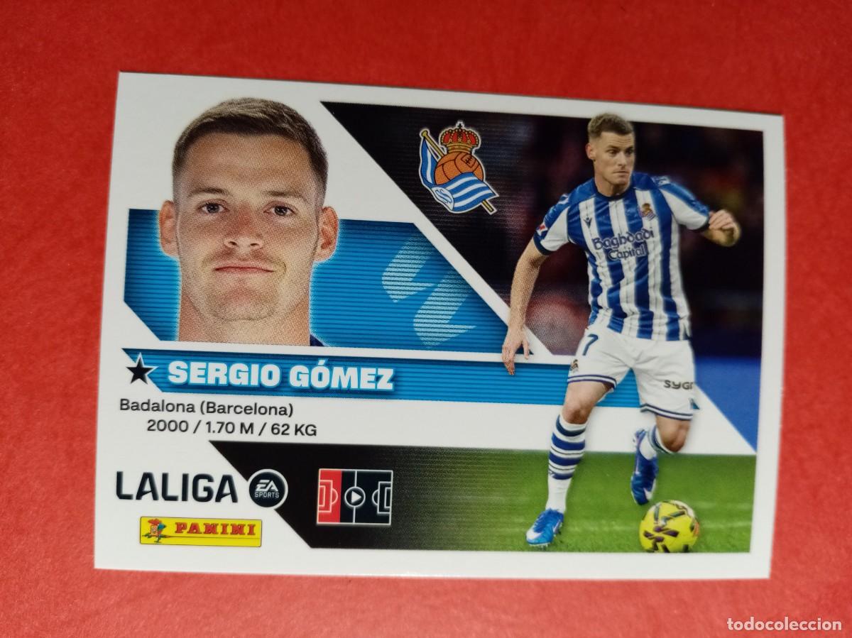 Cromos de f&uacute;tbol: N&ordm; 8 SERGIO GOMEZ, REAL SOCIEDAD, LIGA ESTE 2026 2027 26 27 PANINI