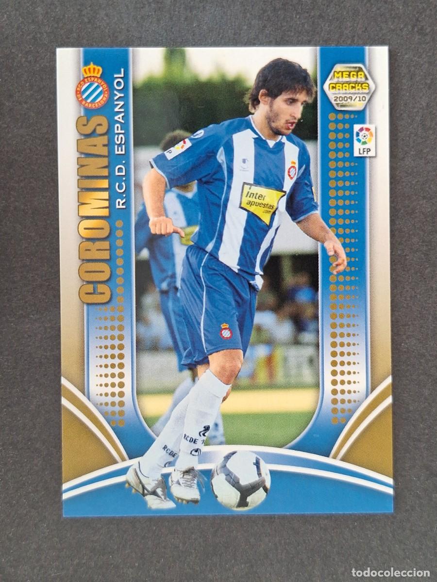 Cromos de f&uacute;tbol: L2 COROMINAS R. C. D. ESPA&Ntilde;OL 103 PANINI MEGACRACKS 2009 2010 09 10