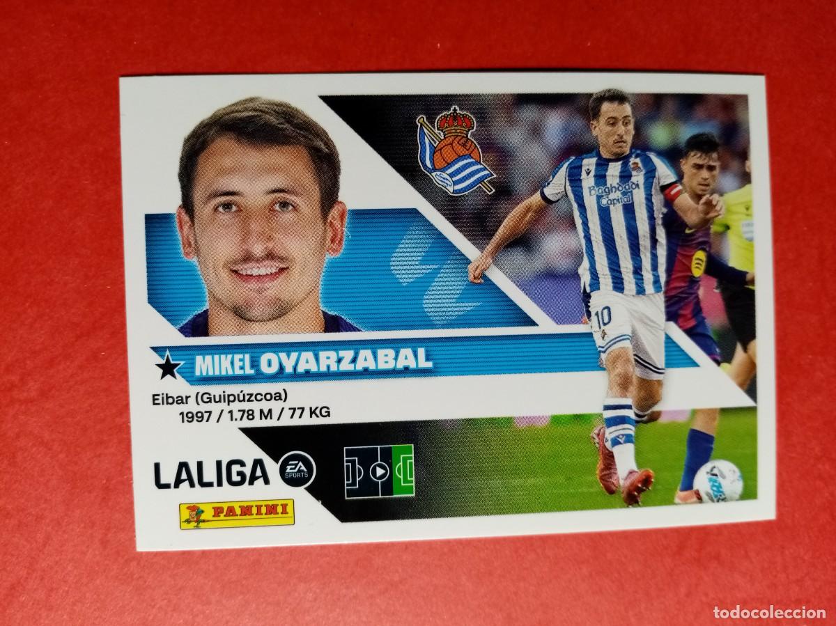 Cromos de f&uacute;tbol: N&ordm; 20 MIKEL OYARZABAL, REAL SOCIEDAD, LIGA ESTE 2026 2027 26 27 PANINI