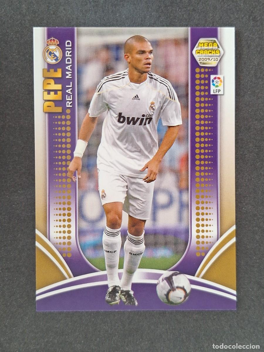 Cromos de f&uacute;tbol: L2 PEPE REAL MADRID 131 PANINI MEGACRACKS 2009 2010 09 10