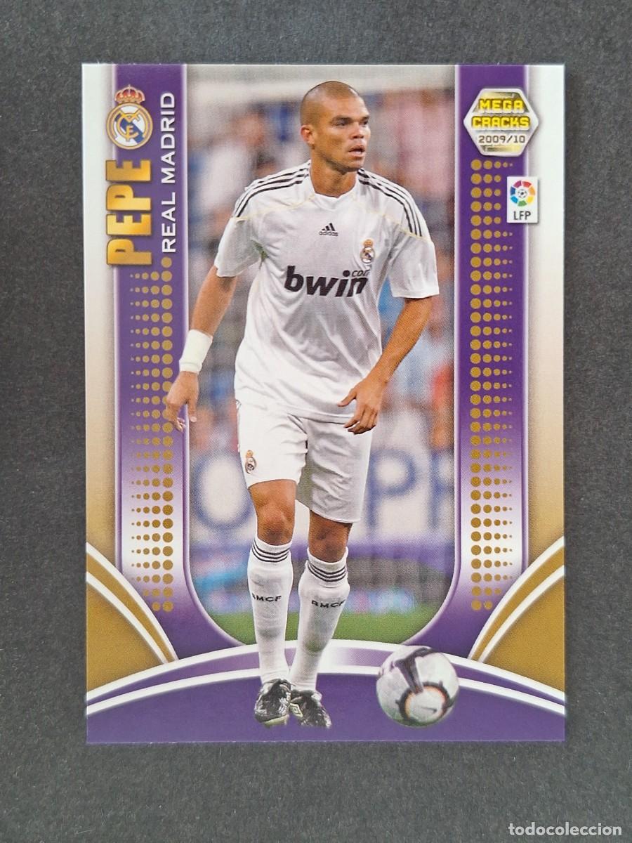 Cromos de f&uacute;tbol: L2 PEPE REAL MADRID 131 PANINI MEGACRACKS 2009 2010 09 10