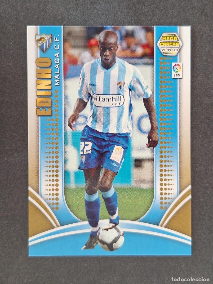 Cromos de f&uacute;tbol: L2 EDINHO MALAGA C. F. 162 PANINI MEGACRACKS 2009 2010 09 10