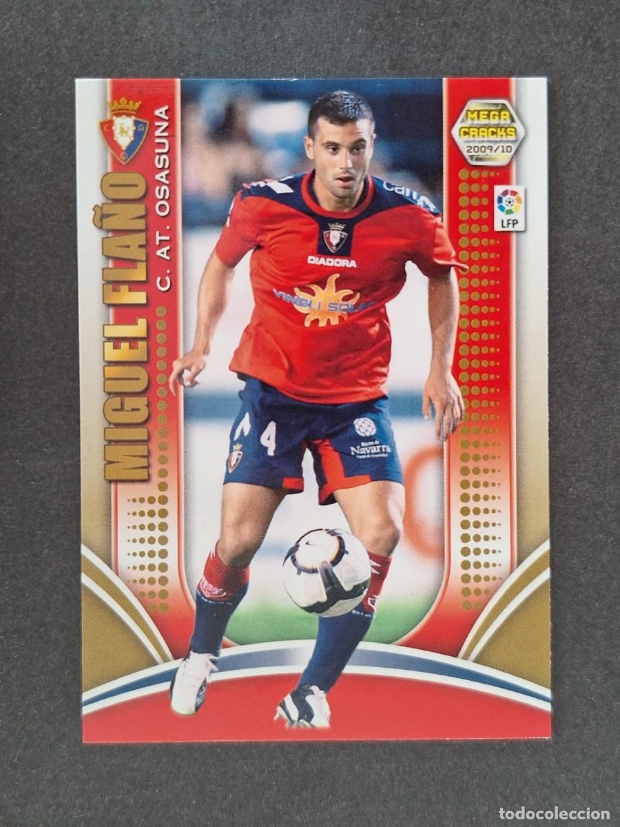 Football Stickers: L2 MIGUEL FLA&Ntilde;O C. A. OSASUNA 184 PANINI MEGACRACKS 2009 2010 09 10