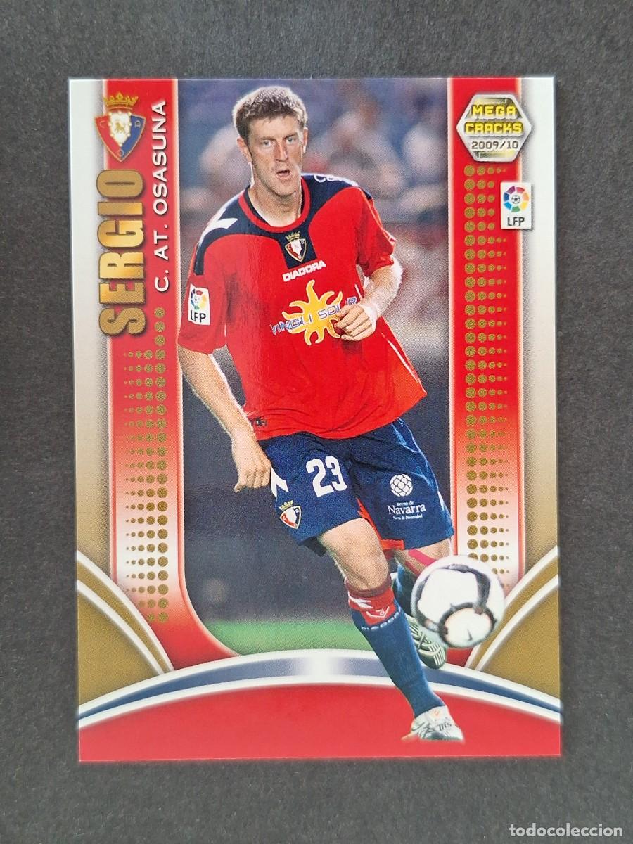Football Stickers: L2 SERGIO C. A. OSASUNA 185 PANINI MEGACRACKS 2009 2010 09 10
