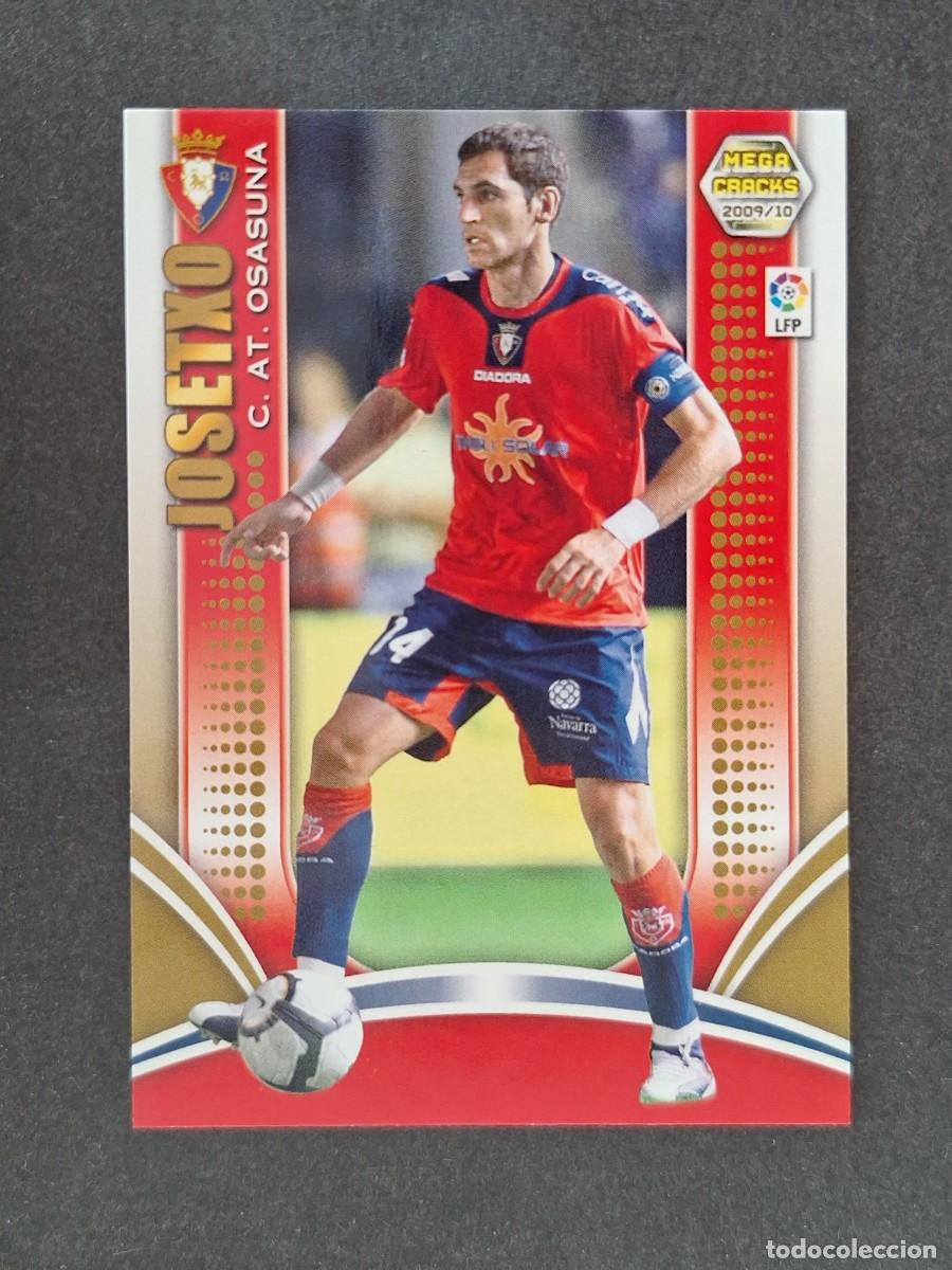 Football Stickers: L2 JOSETXO C. A. OSASUNA 186 PANINI MEGACRACKS 2009 2010 09 10