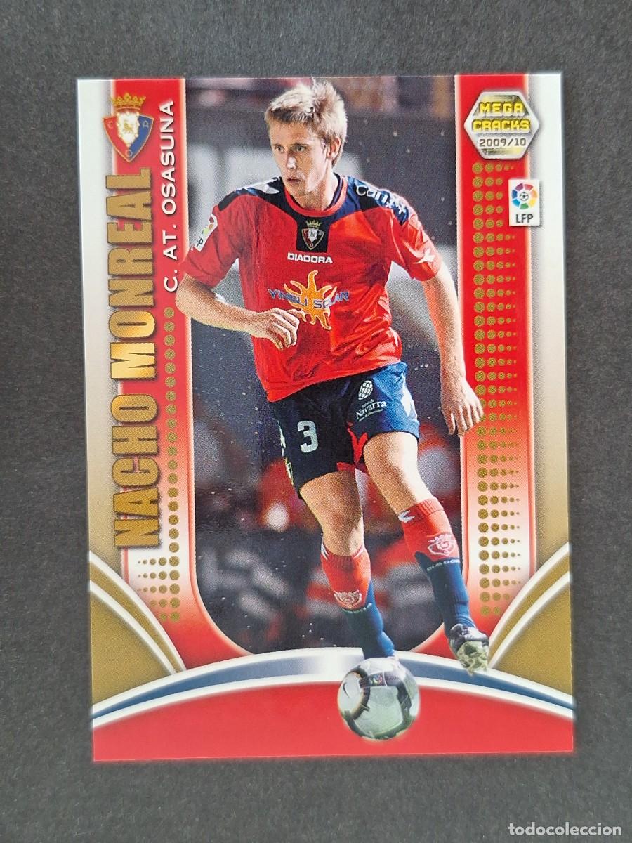 Football Stickers: L2 NACHO MONREAL C. A. OSASUNA 187 PANINI MEGACRACKS 2009 2010 09 10