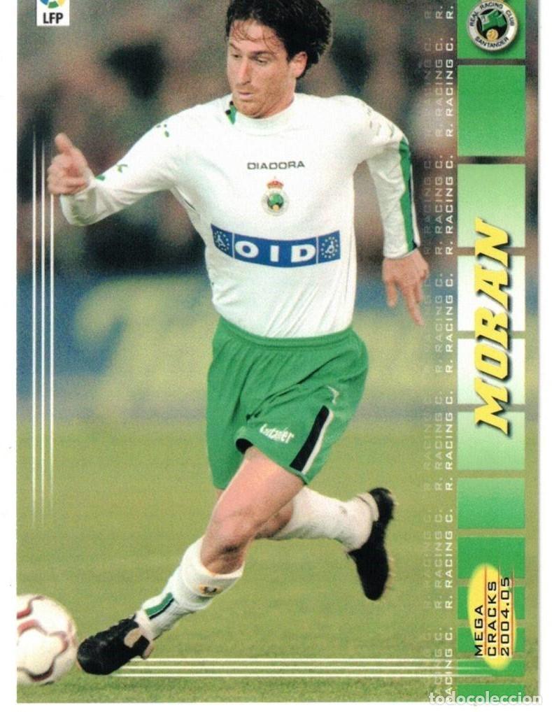 Football Stickers: :::: C502 - MORAN - R. RACING C. - MEGACRACKS PANINI LIGA 04/05 - 267