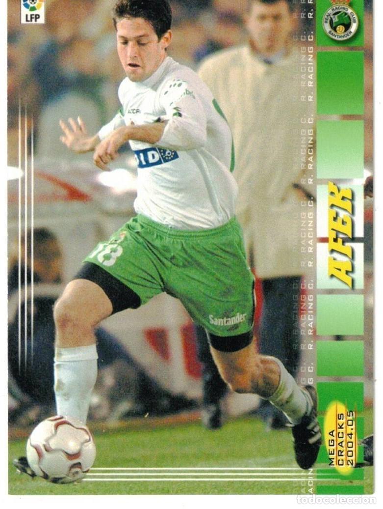 Cromos de f&uacute;tbol: :::: C504 - AFEK - R. RACING C. - MEGACRACKS PANINI LIGA 04/05 - 264