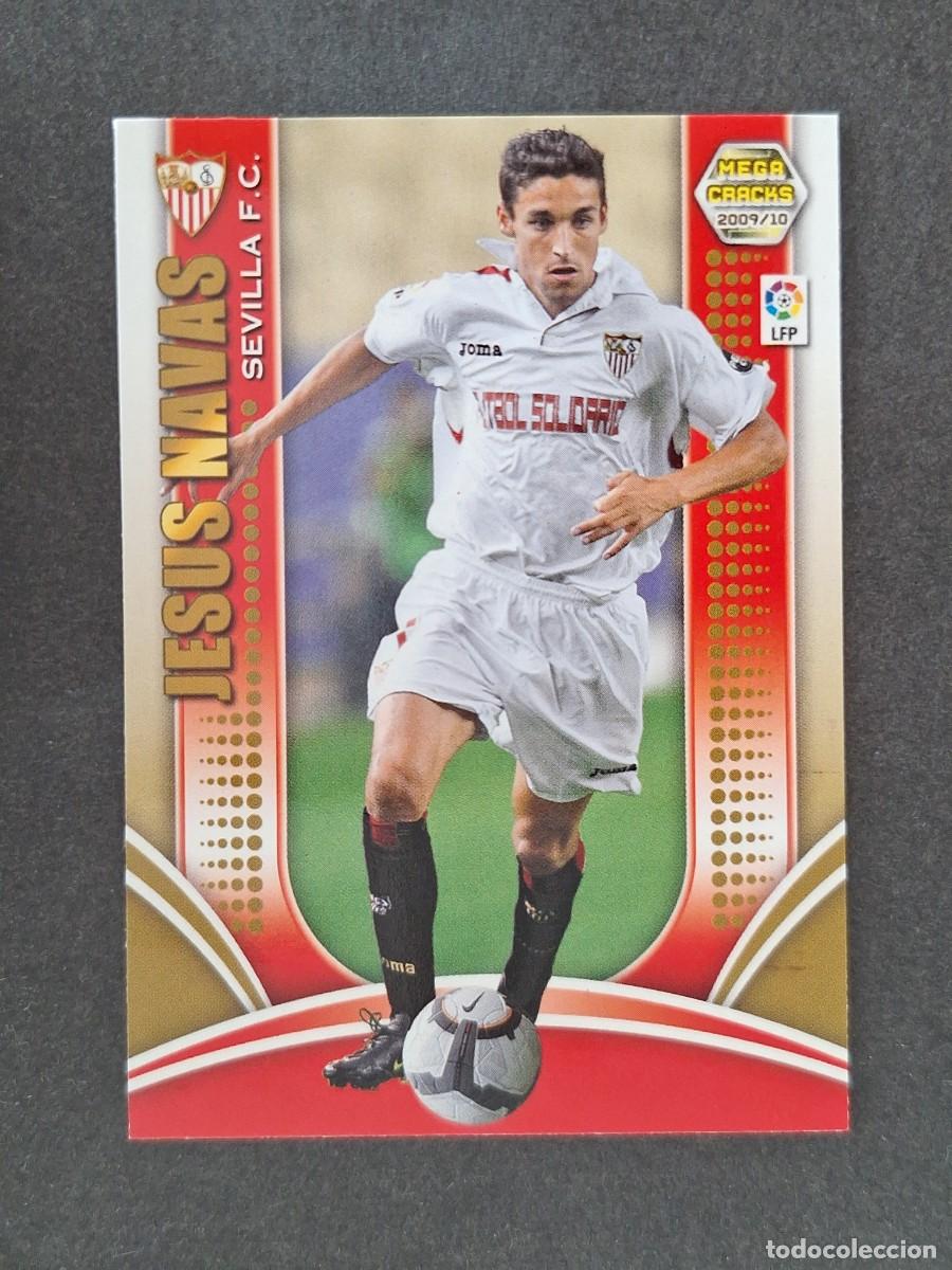 Cromos de f&uacute;tbol: L2 JESUS NAVAS SEVILLA F. C. 229 PANINI MEGACRACKS 2009 2010 09 10