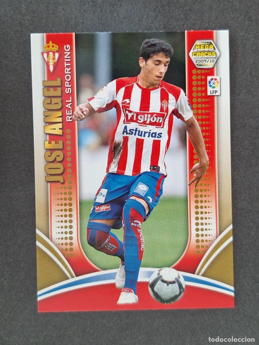 Cromos de f&uacute;tbol: L2 JOSE ANGEL SPORTING DE GIJON 242 PANINI MEGACRACKS 2009 2010 09 10