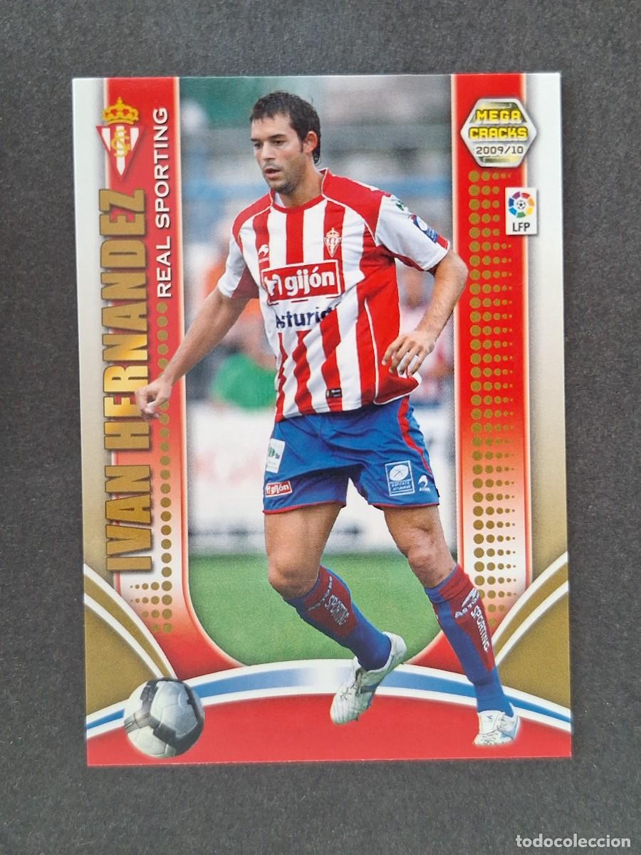 Cromos de f&uacute;tbol: L2 IVAN HERNANDEZ SPORTING DE GIJON 244 PANINI MEGACRACKS 2009 2010 09 10