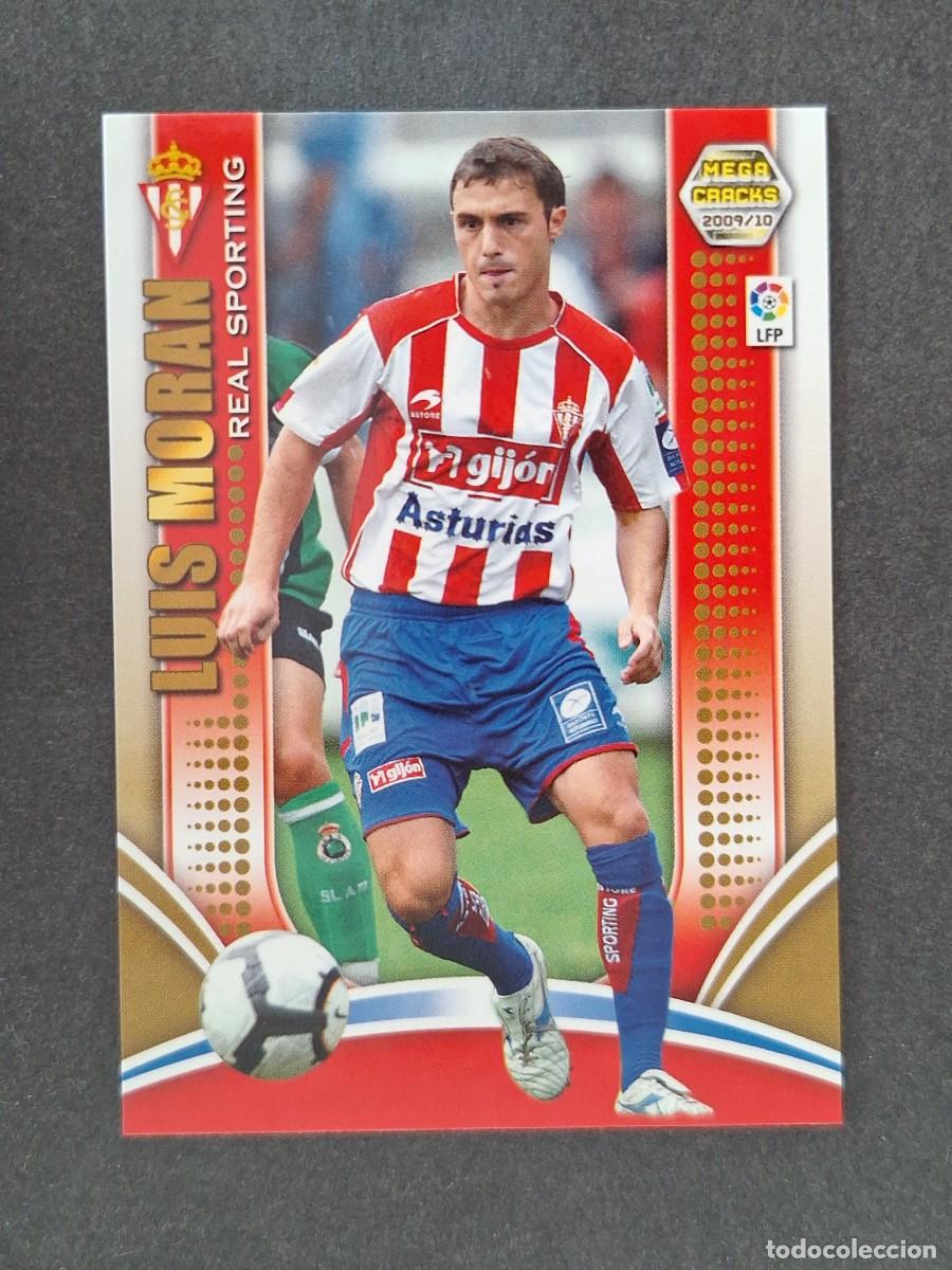Cromos de f&uacute;tbol: L2 LUIS MORAN SPORTING DE GIJON 249 PANINI MEGACRACKS 2009 2010 09 10