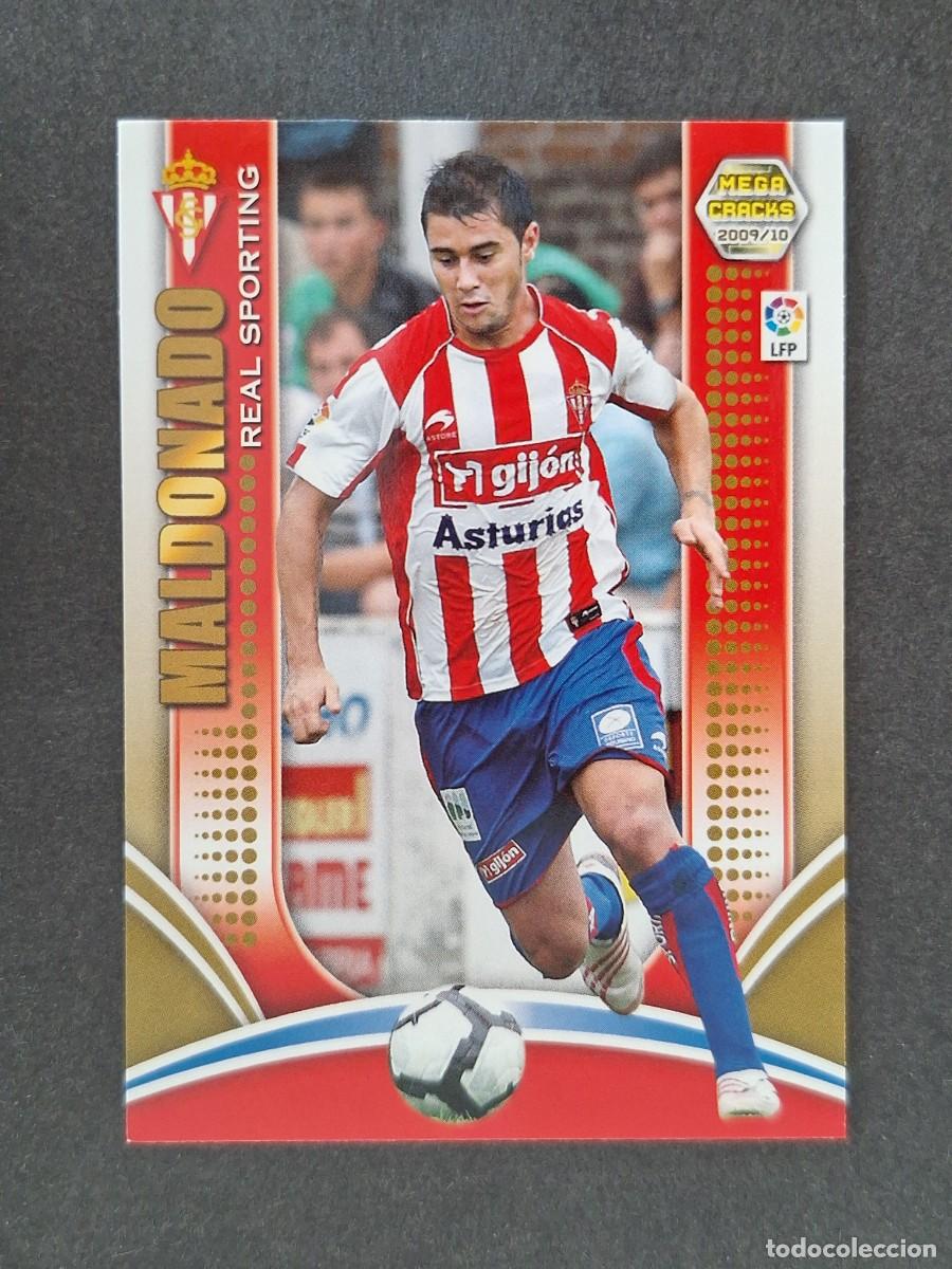 Cromos de f&uacute;tbol: L2 MALDONADO SPORTING DE GIJON 250 PANINI MEGACRACKS 2009 2010 09 10