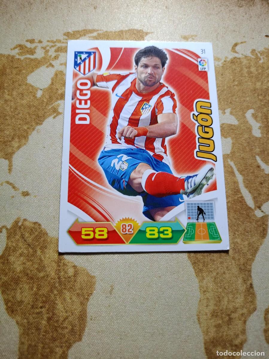Cromos de f&uacute;tbol: # Atl&eacute;tico de Madrid 31 DIEGO Adrenalyn 2011-12