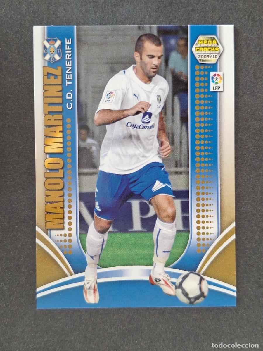 Cromos de f&uacute;tbol: L2 MANOLO MARTINEZ C. D. TENERIFE 256 PANINI MEGACRACKS 2009 2010 09 10