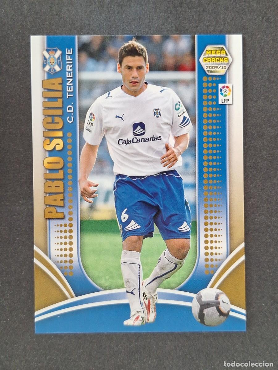 Cromos de f&uacute;tbol: L2 PABLO SICILIA C. D. TENERIFE 259 PANINI MEGACRACKS 2009 2010 09 10