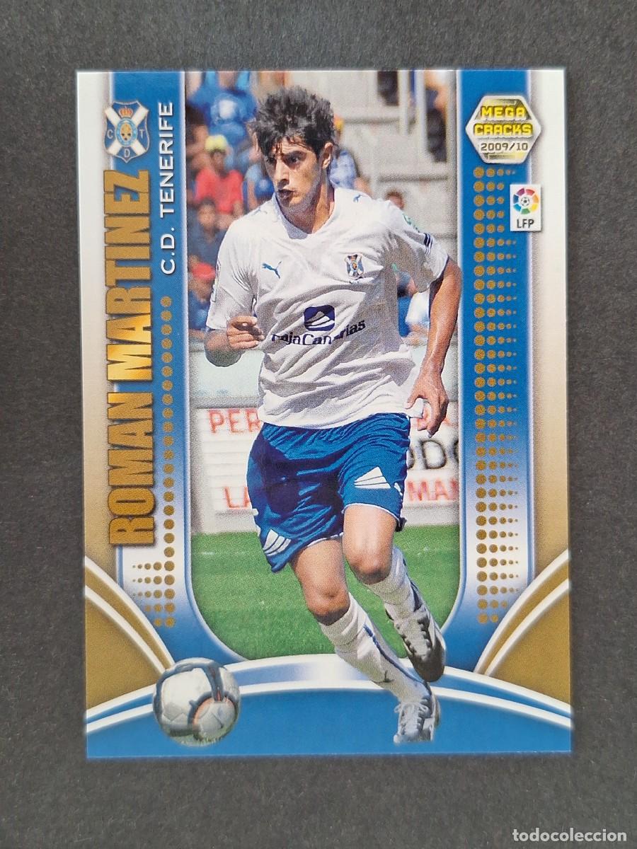 Cromos de f&uacute;tbol: L2 ROMAN MARTINEZ C. D. TENERIFE 262 PANINI MEGACRACKS 2009 2010 09 10