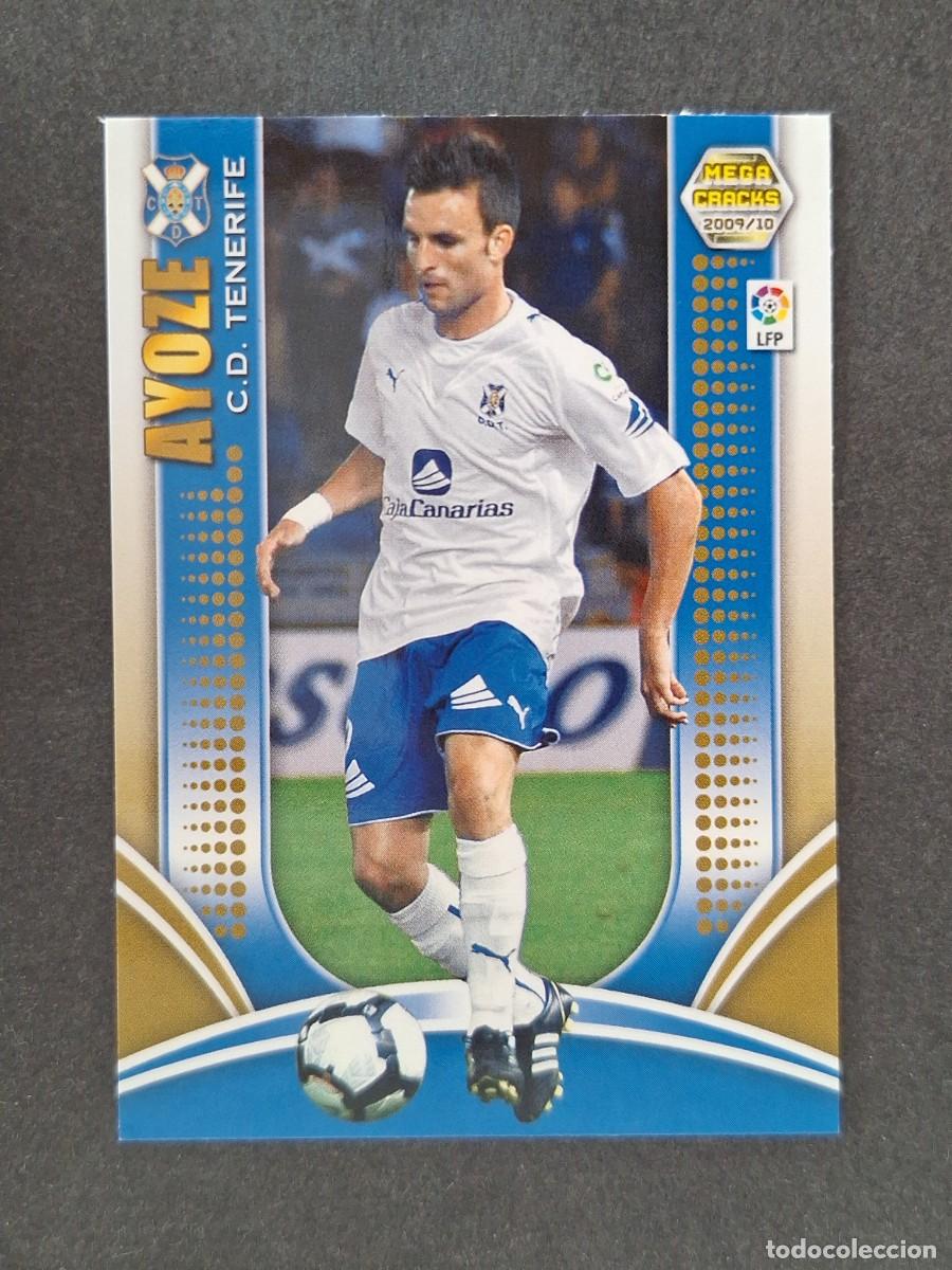 Cromos de f&uacute;tbol: L2 AYOZE C. D. TENERIFE 266 PANINI MEGACRACKS 2009 2010 09 10