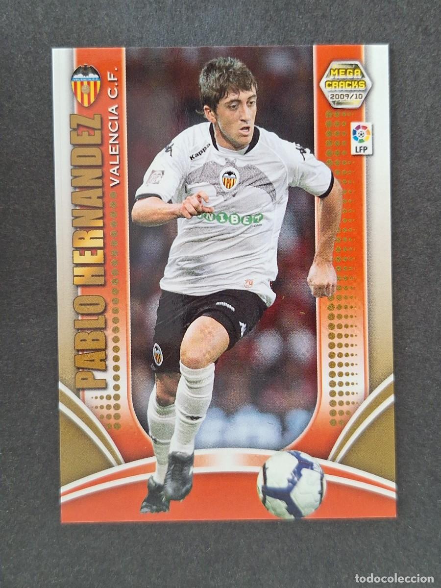 Fu&szlig;ball-Sticker: L2 PABLO HERNANDEZ VALENCIA C. F. 284 PANINI MEGACRACKS 2009 2010 09 10