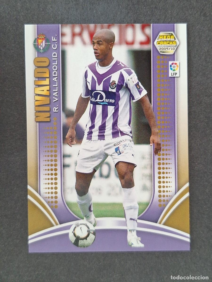 Cromos de f&uacute;tbol: L2 NIVALDO REAL VALLADOLID 292 PANINI MEGACRACKS 2009 2010 09 10