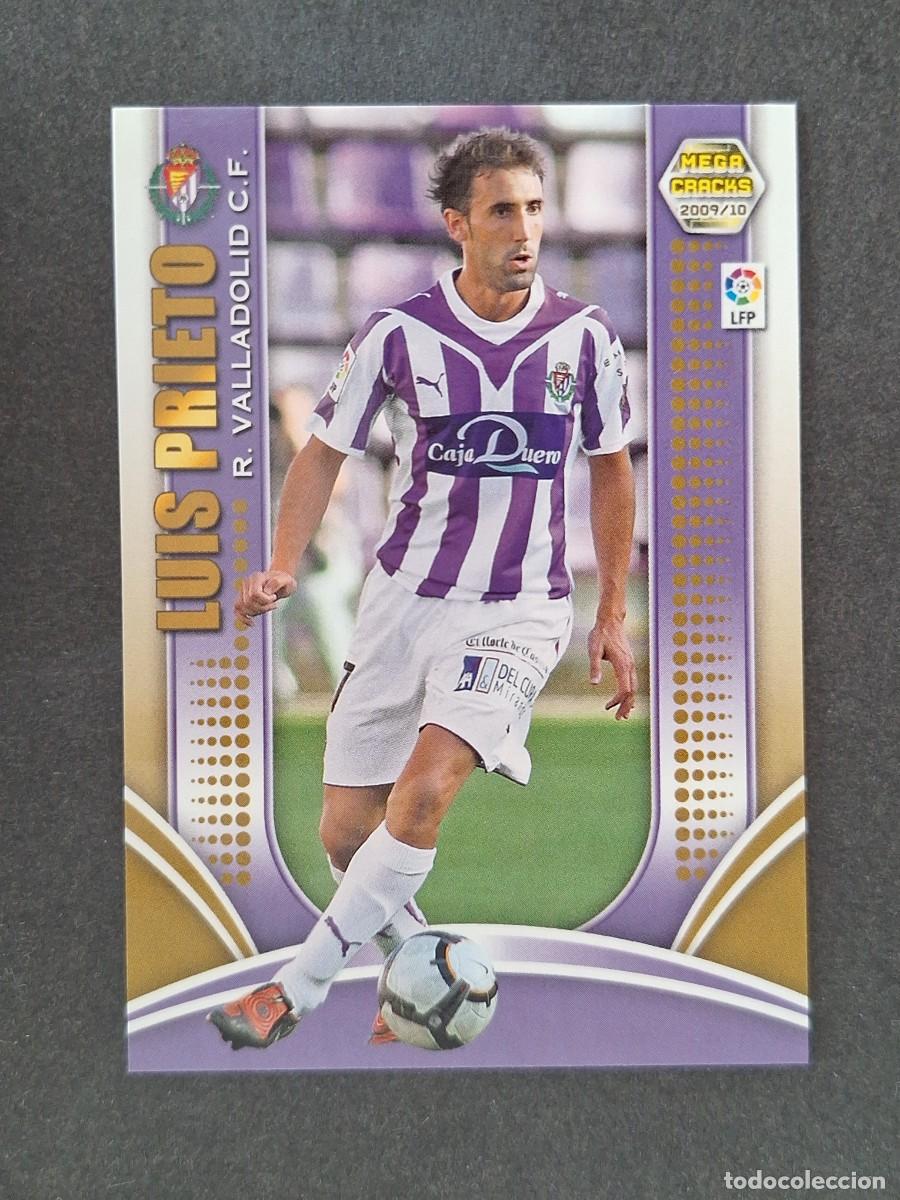 Cromos de f&uacute;tbol: L2 LUIS PRIETO REAL VALLADOLID 293 PANINI MEGACRACKS 2009 2010 09 10