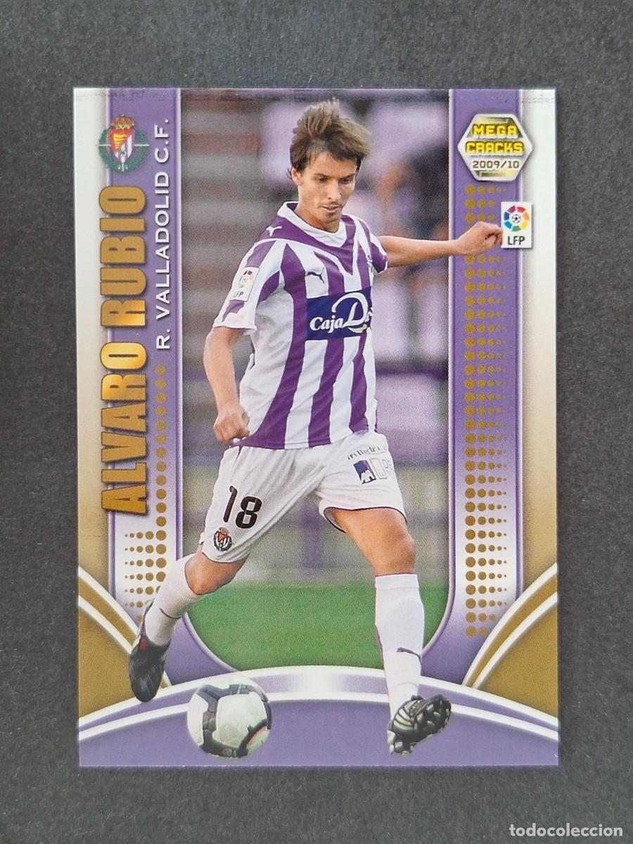 Cromos de f&uacute;tbol: L2 ALVARO RUBIO REAL VALLADOLID 296 PANINI MEGACRACKS 2009 2010 09 10