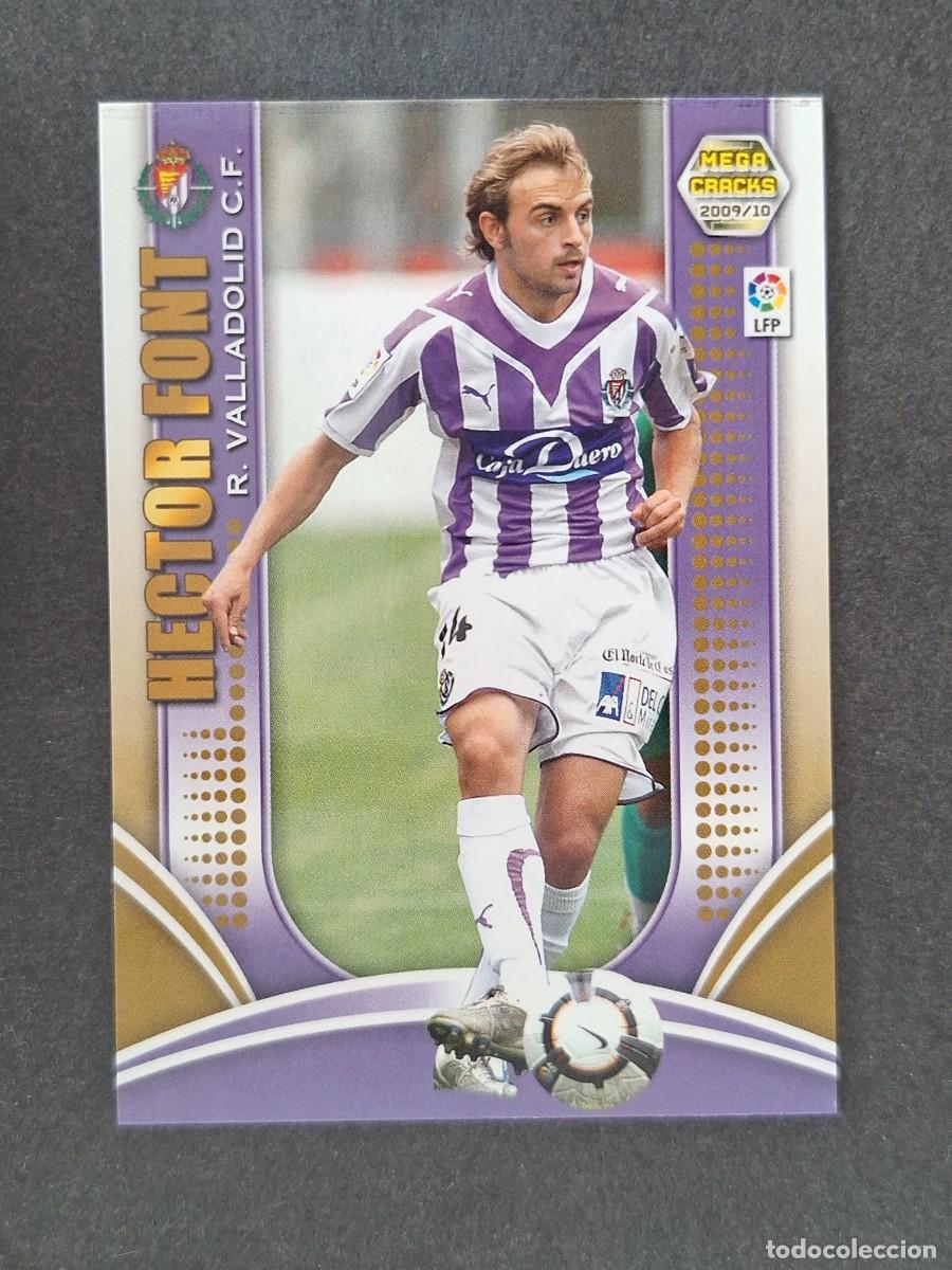Fu&szlig;ball-Sticker: L2 HECTOR FONT REAL VALLADOLID 299 PANINI MEGACRACKS 2009 2010 09 10