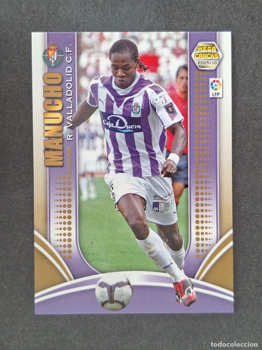 Fu&szlig;ball-Sticker: L2 MANUCHO REAL VALLADOLID 305 PANINI MEGACRACKS 2009 2010 09 10