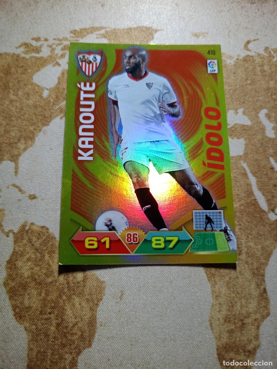Cromos de f&uacute;tbol: # &Iacute;dolo 418 KANOUT&Eacute; Adrenalyn 2011-12