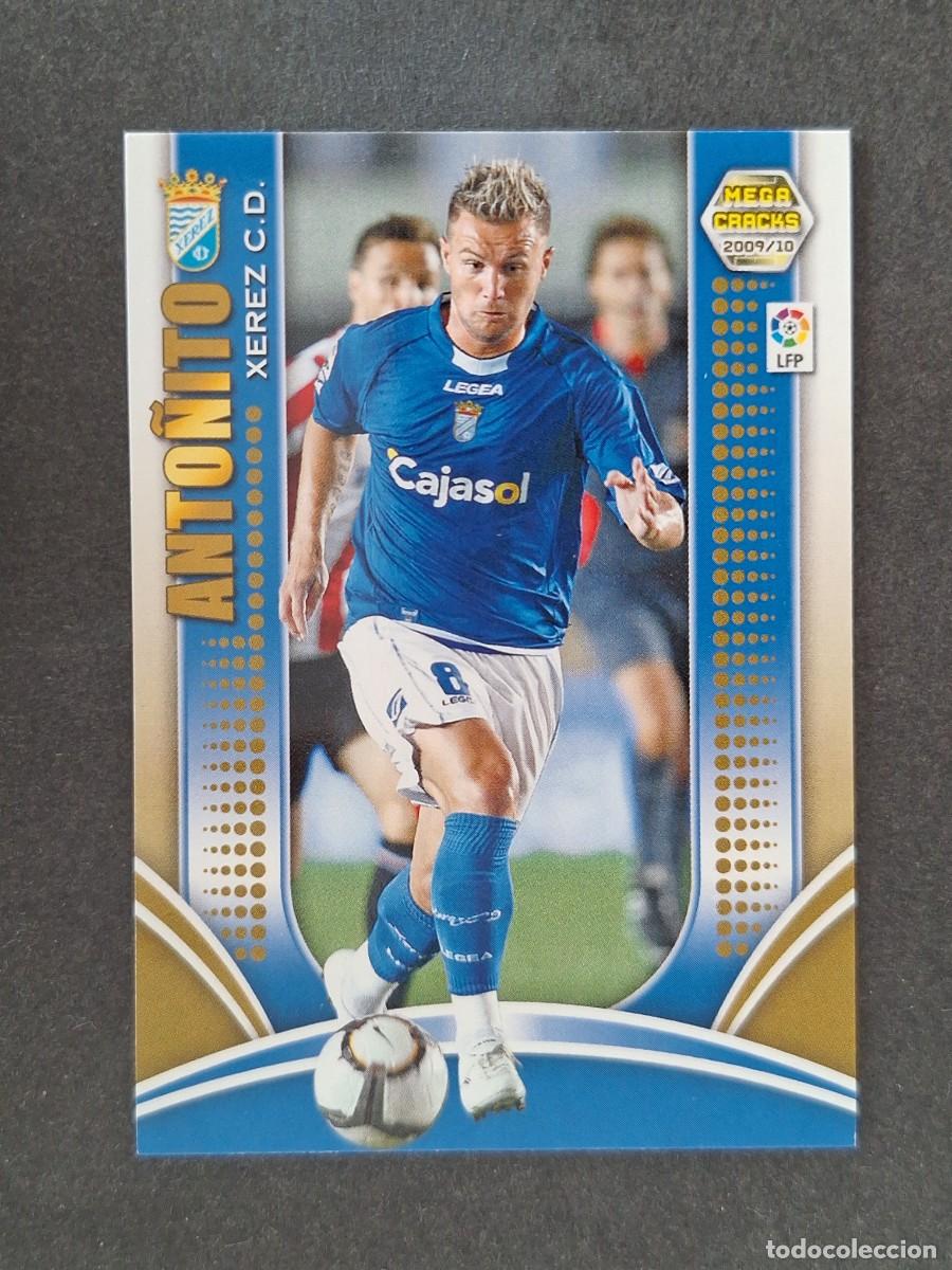 Cromos de f&uacute;tbol: L2 ANTO&Ntilde;ITO XEREZ JEREZ C. D. 340 PANINI MEGACRACKS 2009 2010 09 10