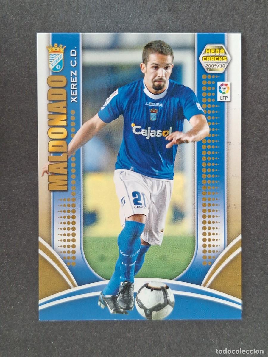 Cromos de f&uacute;tbol: L2 MALDONADO XEREZ JEREZ C. D. 341 PANINI MEGACRACKS 2009 2010 09 10