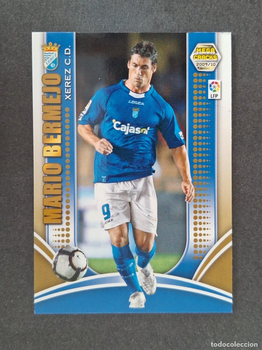 Cromos de f&uacute;tbol: L2 MARIO BERMEJO XEREZ JEREZ C. D. 342 PANINI MEGACRACKS 2009 2010 09 10