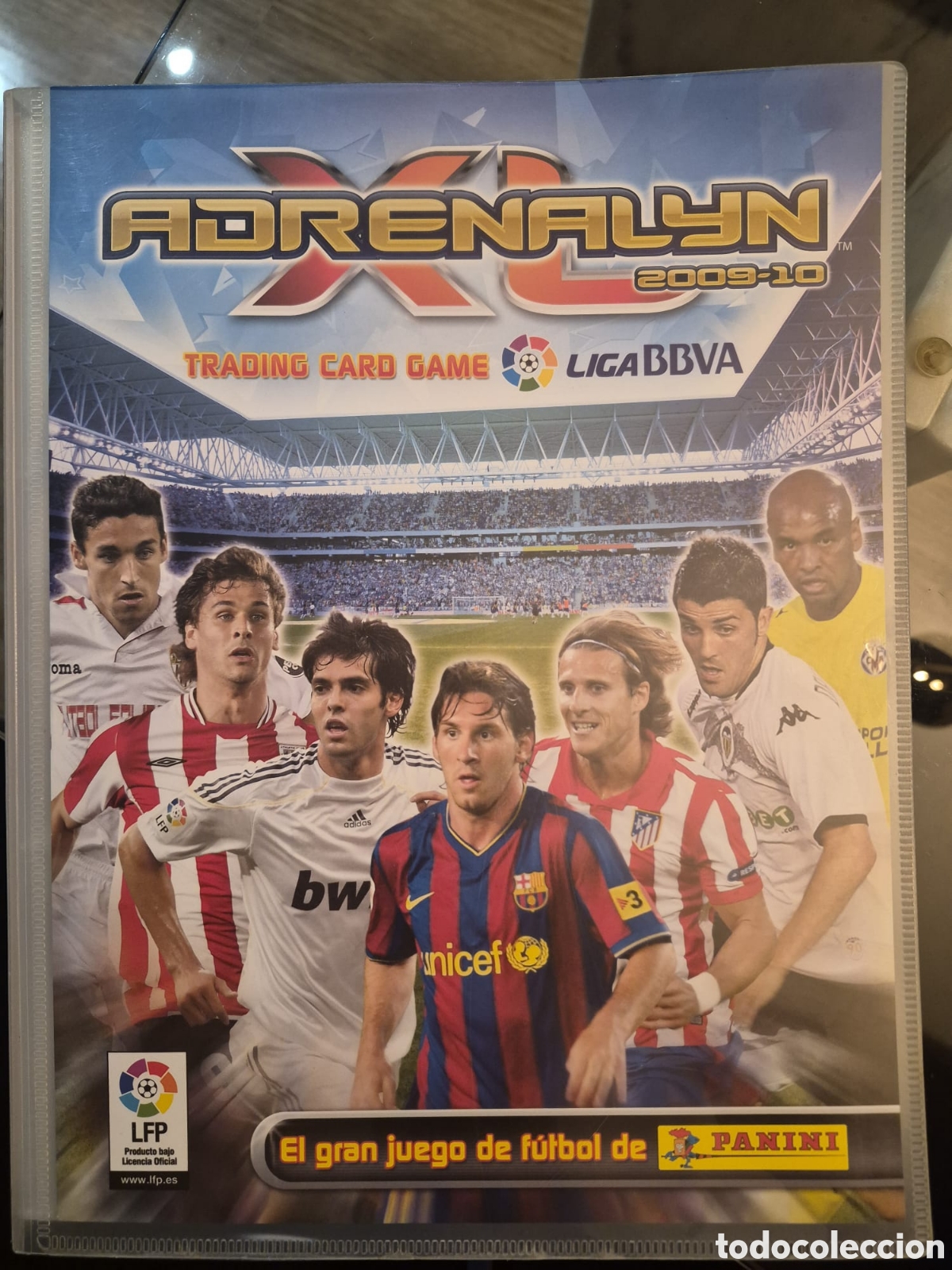 Cromos de f&uacute;tbol: &Aacute;lbum Adrenalyn XL 2009-2010 completo