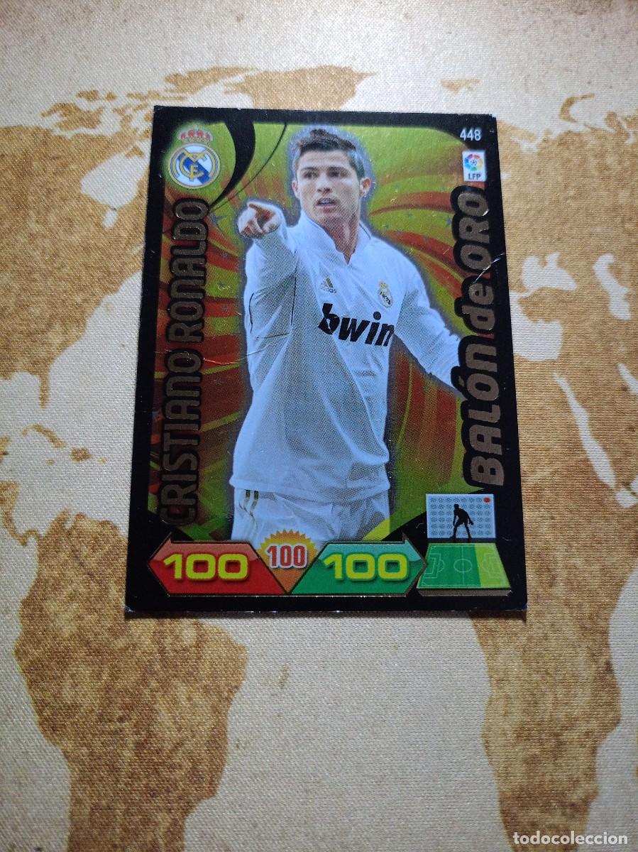 Cromos de f&uacute;tbol: # Bal&oacute;n de oro 448 CRISTIANO RONALDO Adrenalyn 2011-12