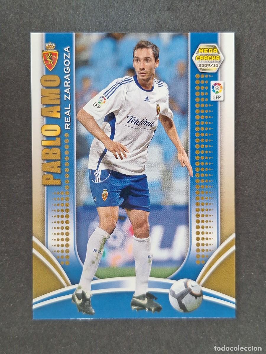 Cromos de f&uacute;tbol: L2 PABLO AMO REAL ZARAGOZA 347 PANINI MEGACRACKS 2009 2010 09 10
