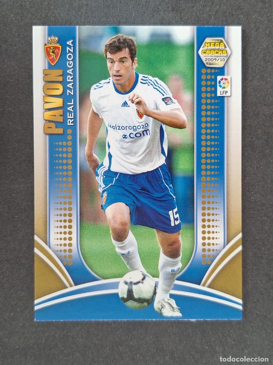Cromos de f&uacute;tbol: L2 PAVON REAL ZARAGOZA 348 PANINI MEGACRACKS 2009 2010 09 10