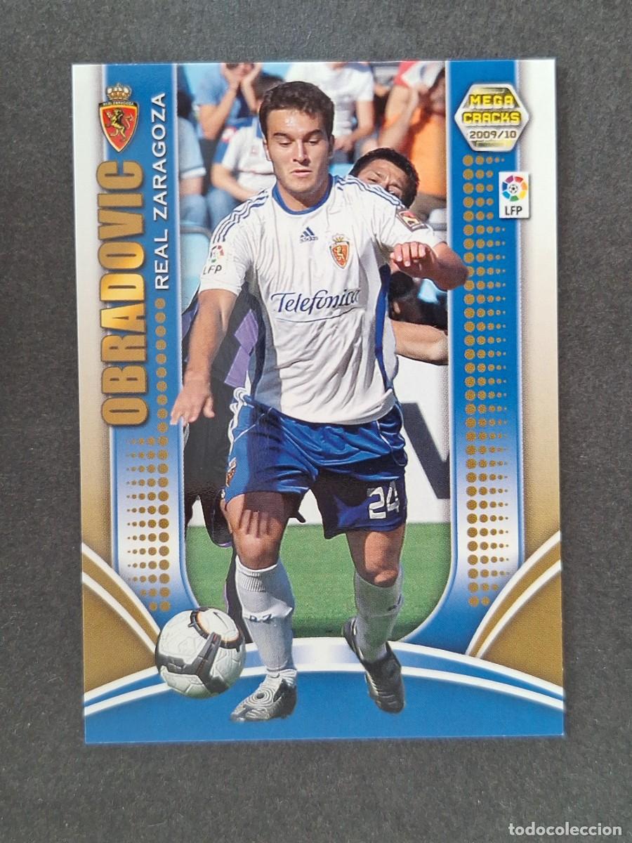 Cromos de f&uacute;tbol: L2 OBRADOVIC REAL ZARAGOZA 350 PANINI MEGACRACKS 2009 2010 09 10