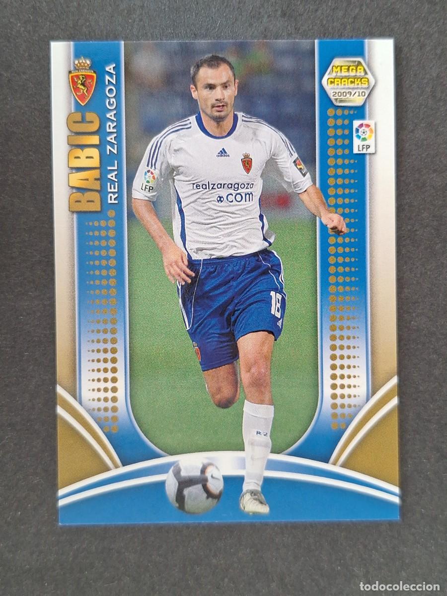 Cromos de f&uacute;tbol: L2 BABIC REAL ZARAGOZA 351 PANINI MEGACRACKS 2009 2010 09 10