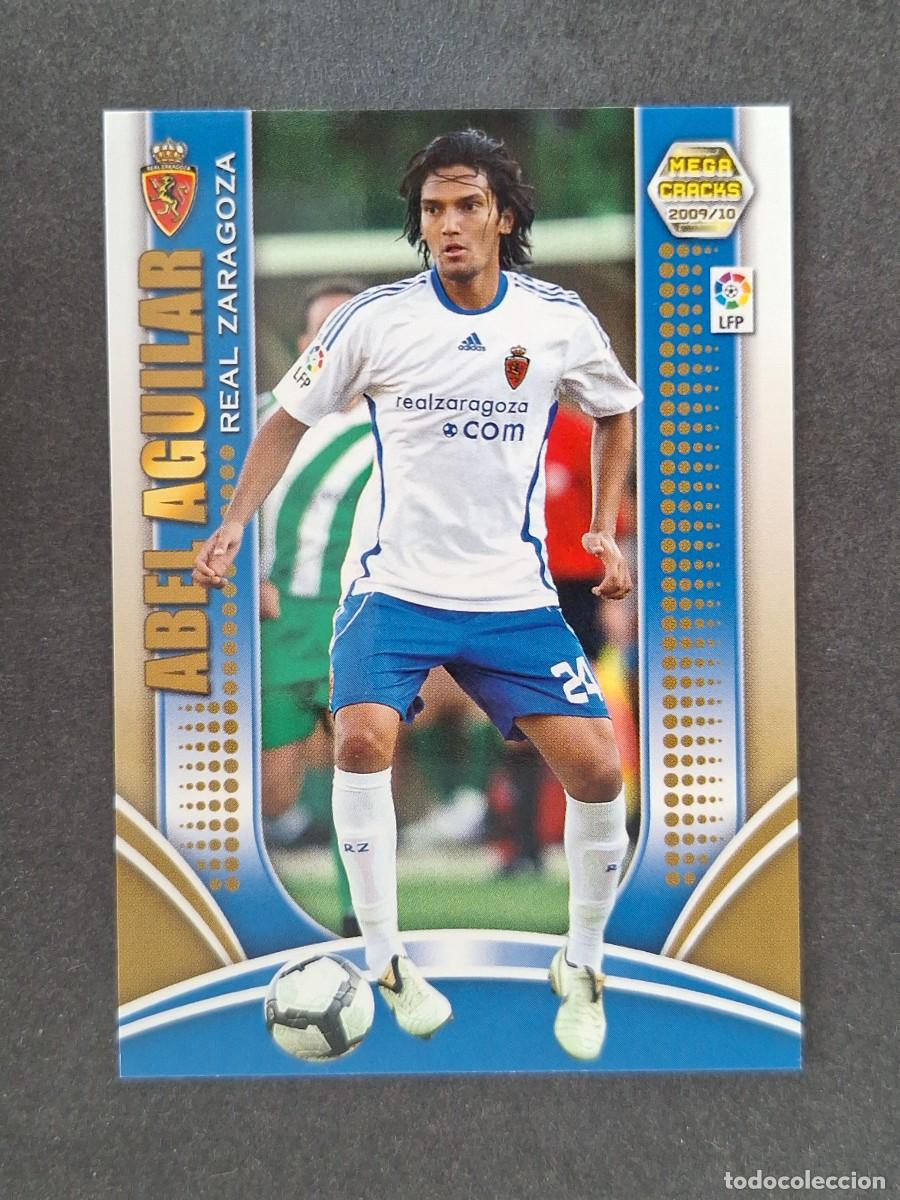 Cromos de f&uacute;tbol: L2 ABEL AGUILAR REAL ZARAGOZA 353 PANINI MEGACRACKS 2009 2010 09 10