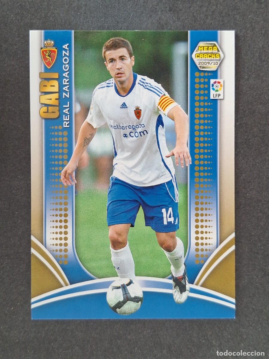 Cromos de f&uacute;tbol: L2 GABI REAL ZARAGOZA 354 PANINI MEGACRACKS 2009 2010 09 10