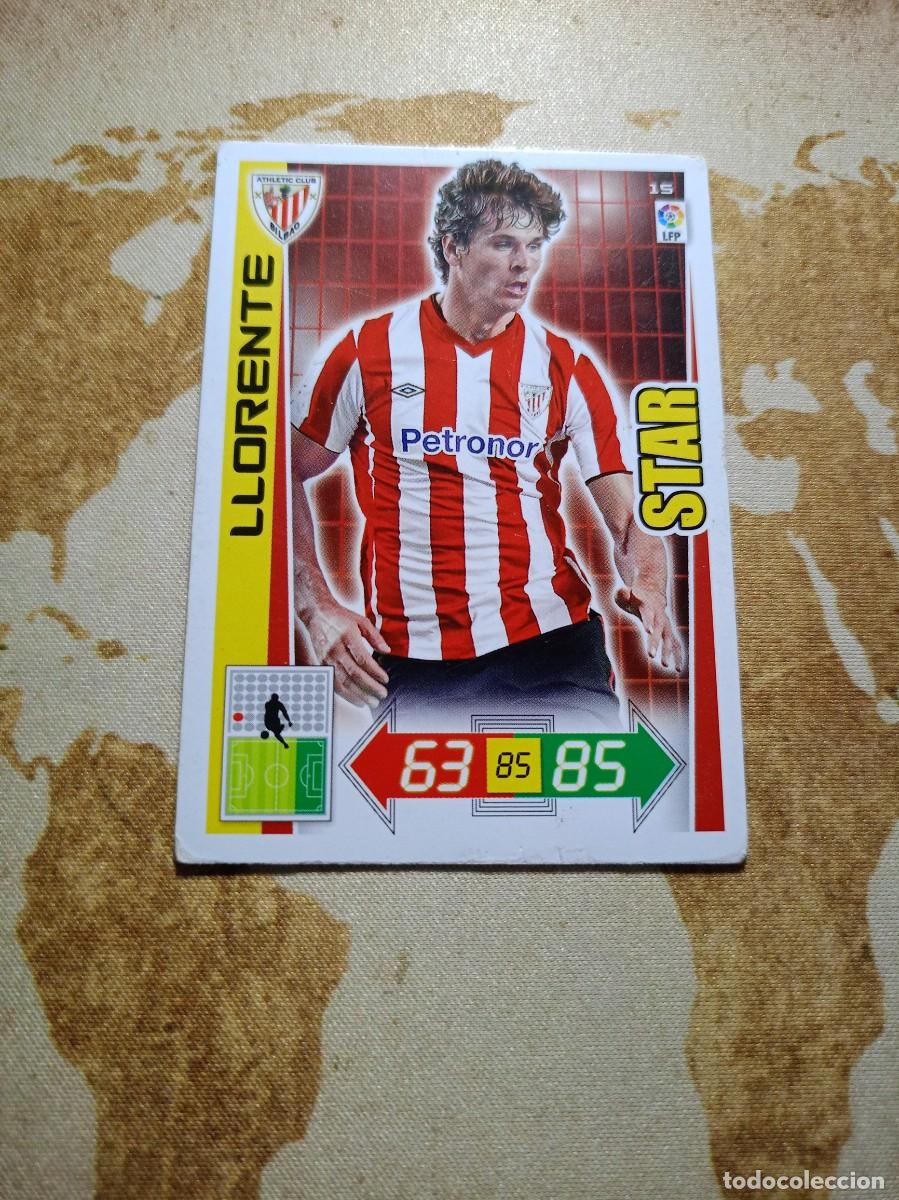 Cromos de f&uacute;tbol: # Athletic 15 LLORENTE Adrenalyn 2012-13