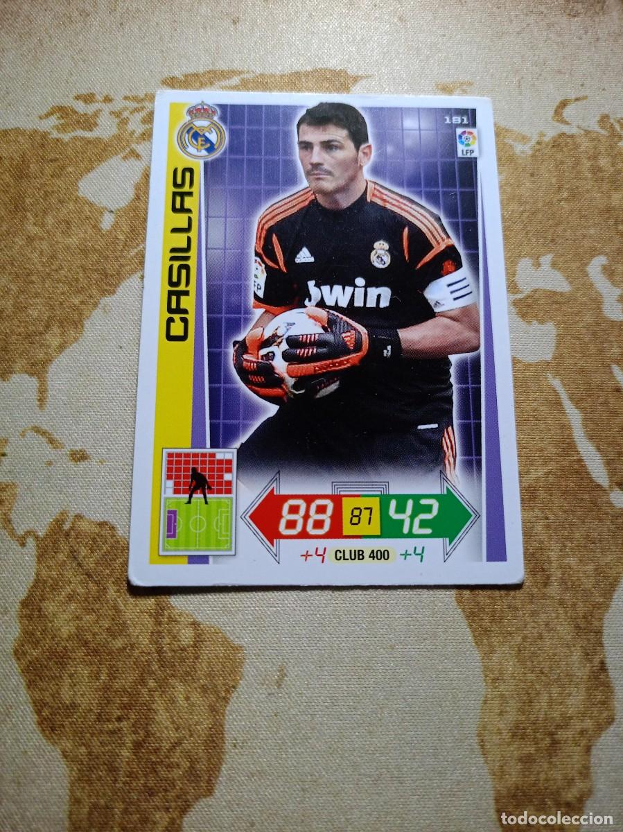 Cromos de f&uacute;tbol: # Real Madrid 181 CASILLAS Adrenalyn 2012-13