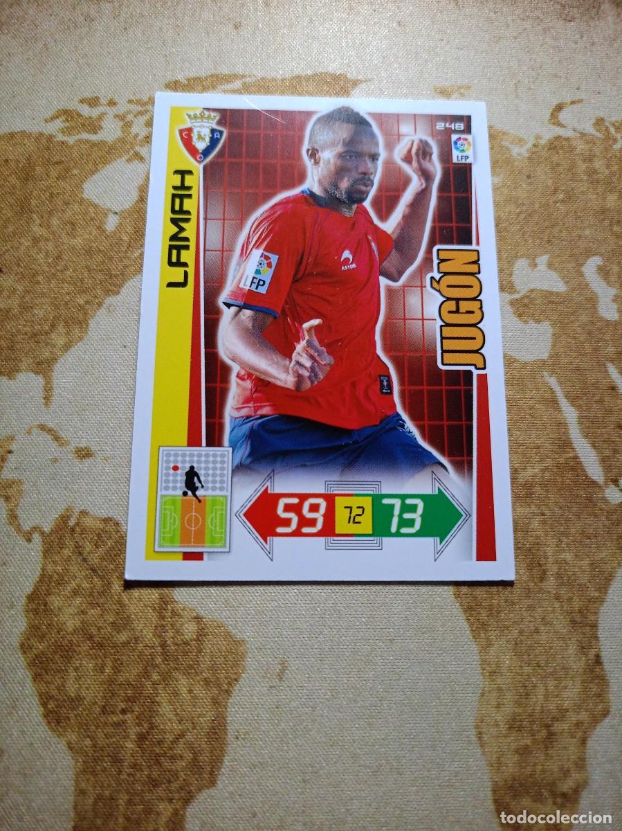 Cromos de f&uacute;tbol: # Osasuna 248 LAMAH Adrenalyn 2012-13